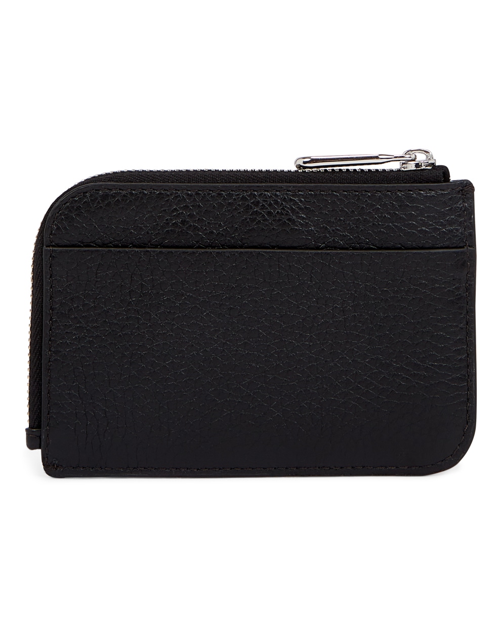 ECCO® Leather Card Case - Black - Back