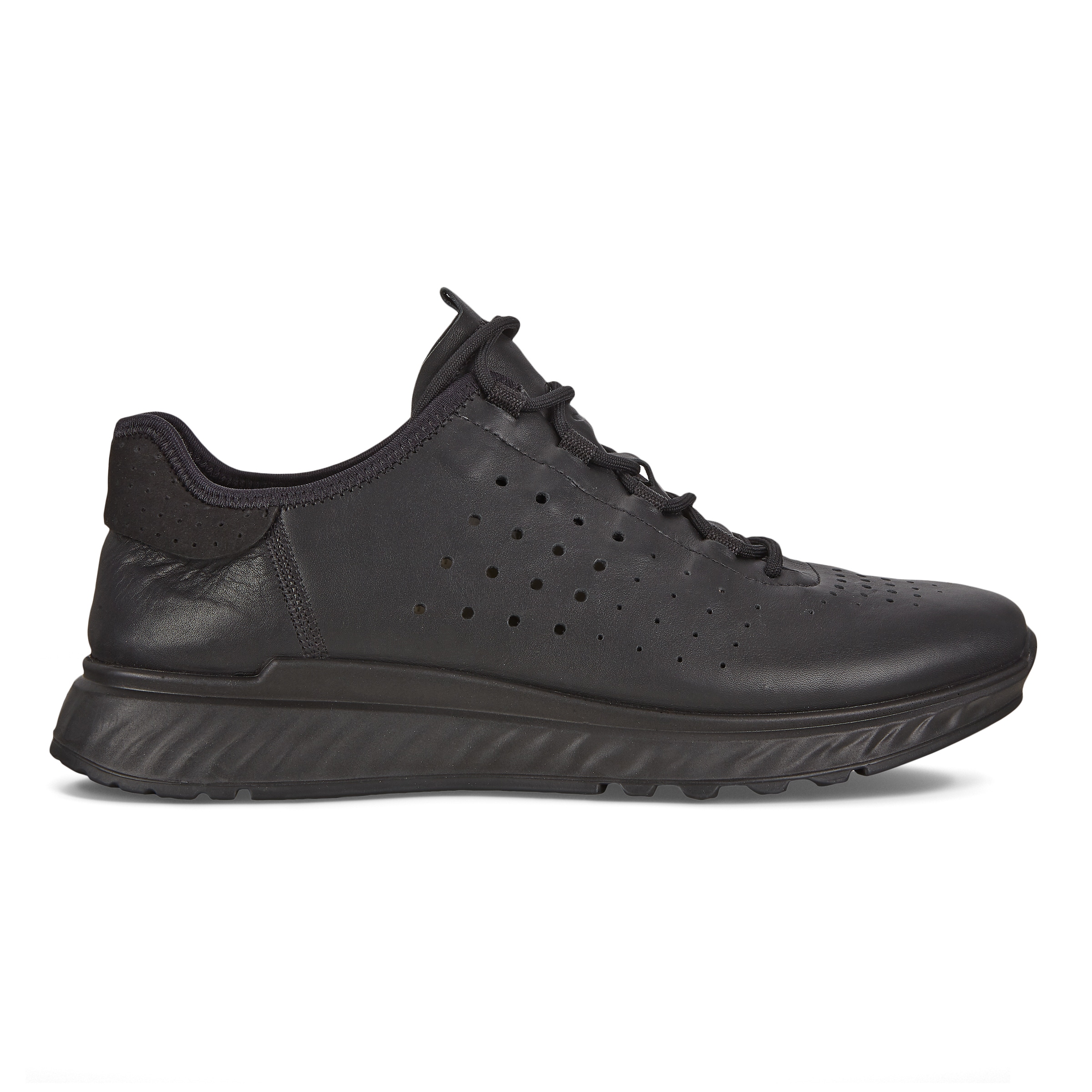 ECCO ST.1 Men's Sneaker - Black - Outside