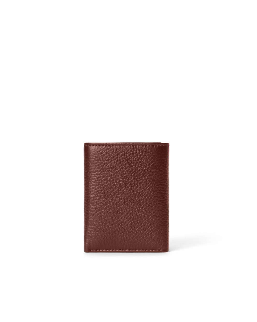 ECCO® Essential Trifold Leather Wallet - Brown - Back