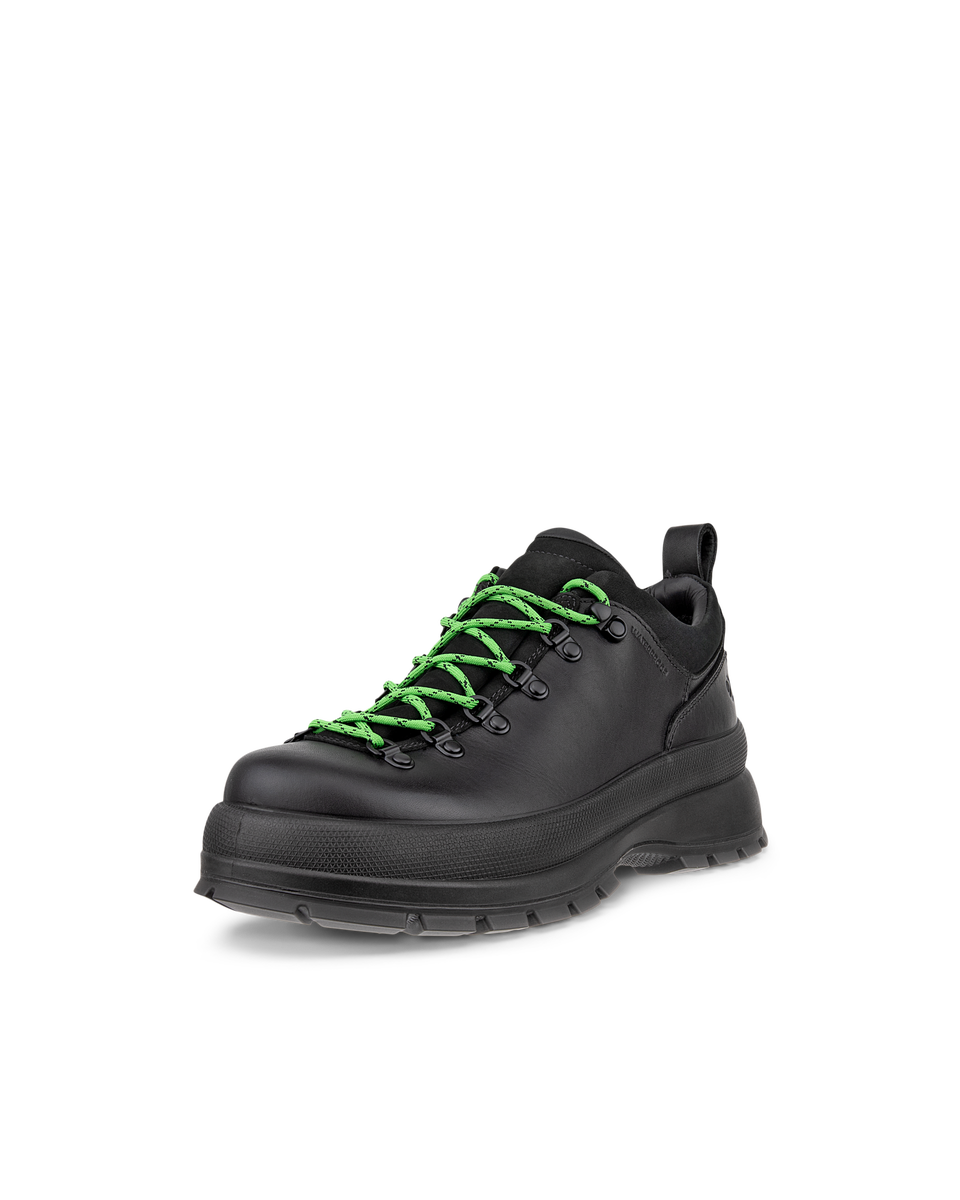 Zapatos impermeable de piel ECCO Track 30 para hombre Negro