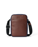 ECCO® Leather Crossbody Bag - Brown - Main