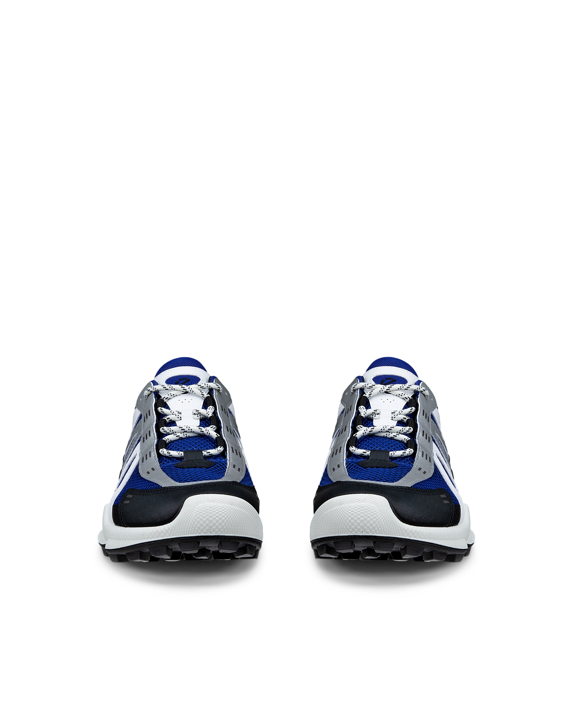 Zapatillas de montaña de tela ECCO® BIOM C-Trail para hombre - Azul - Front pair