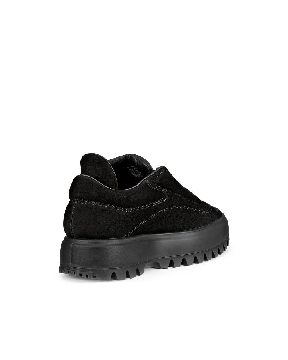 Zapatillas de nobuk ECCO® Street Ace RAL7000 para mujer - Negro - Back