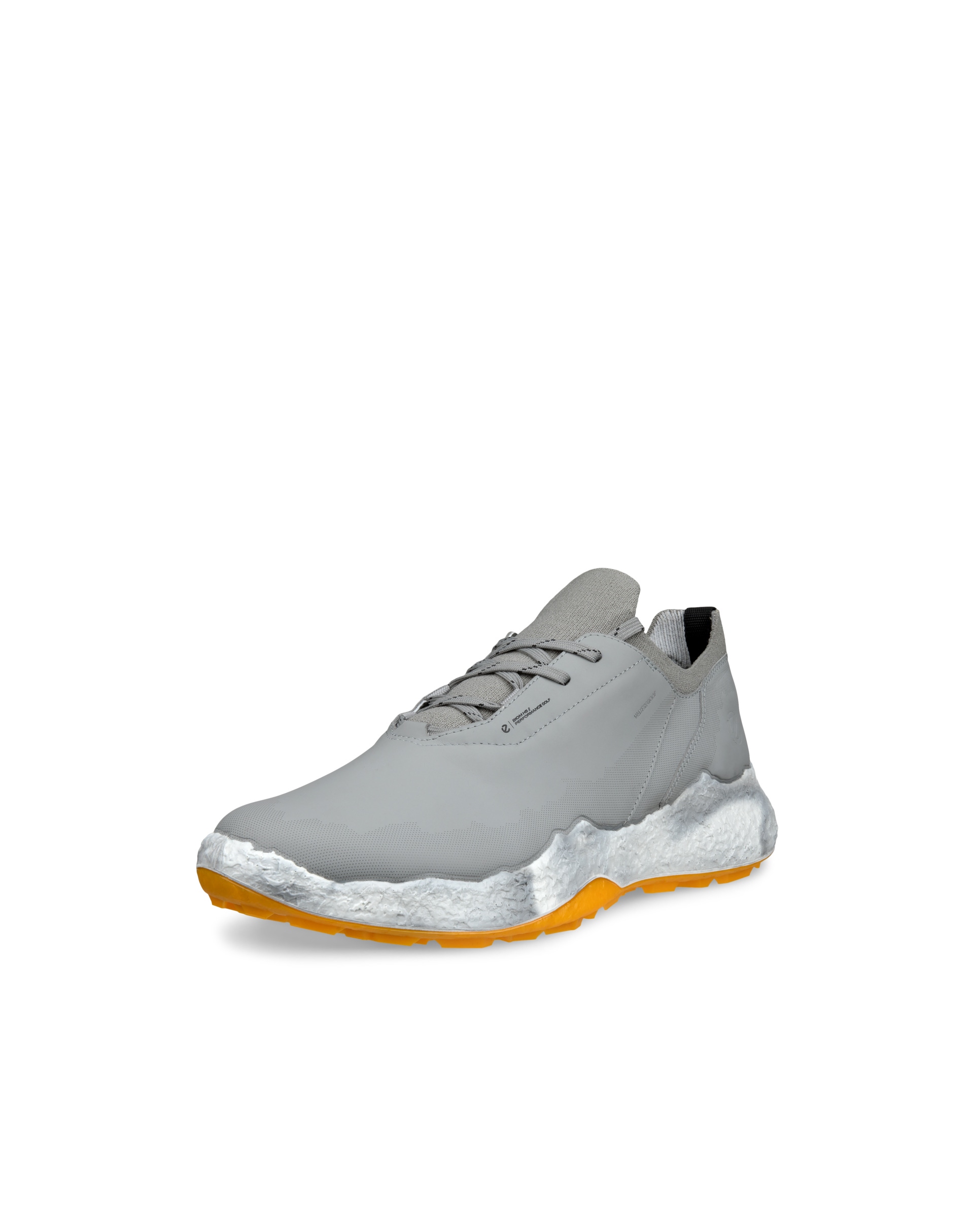 ECCO Golf BIOM H5 Hybrid メンズ レザーウォータープルーフゴルフシューズ - Grey - Main