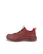 Women's ECCO® Offroad Nubuck Outdoor Waterproof Shoe - Red - Outside