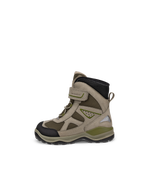 Botines de invierno impermeable de nobuk  ECCO® Snow Mountain para niño/a - Verde - Outside