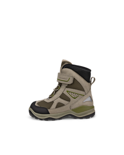 Botines de invierno impermeable de nobuk  ECCO® Snow Mountain para niño/a - Verde - Outside