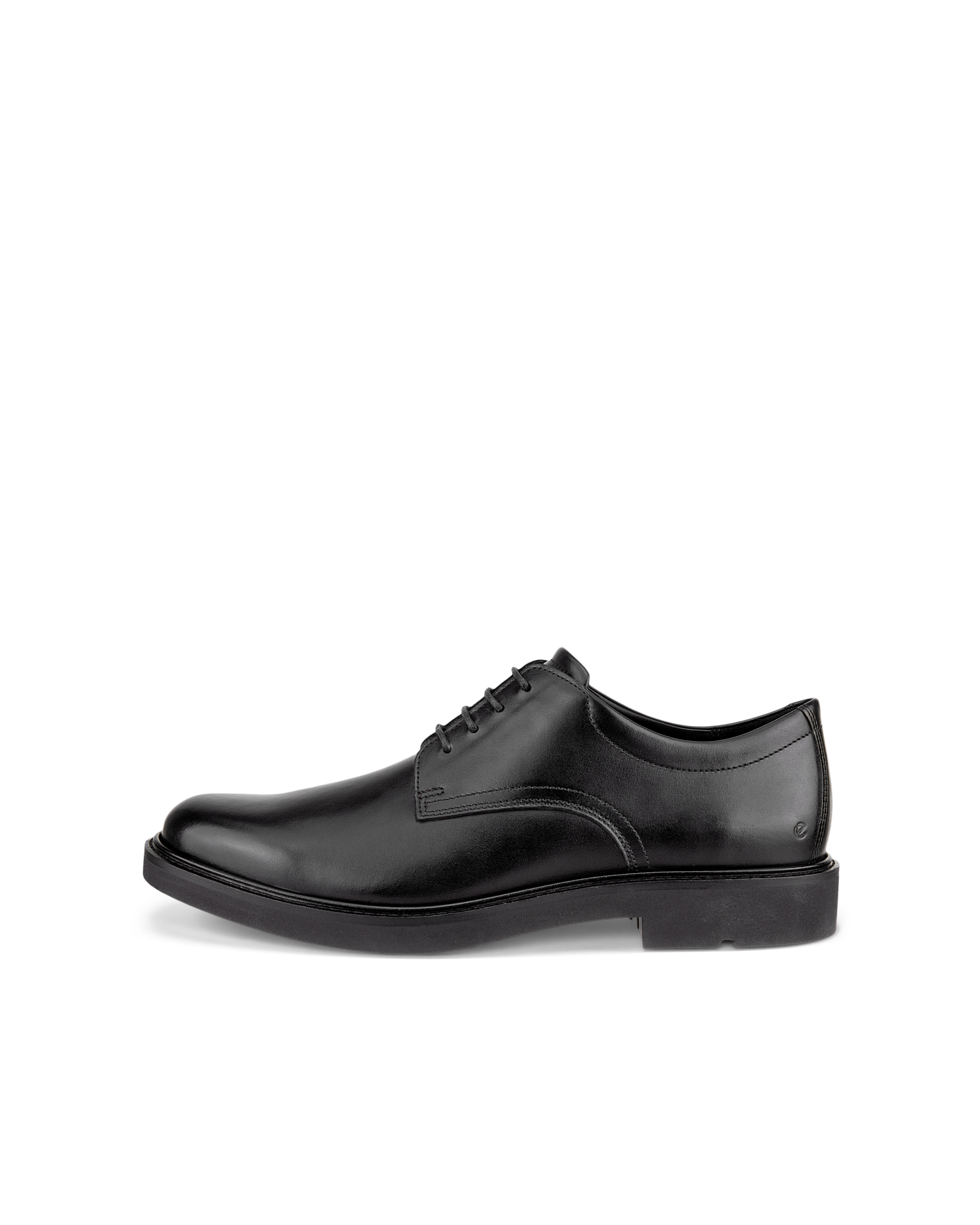 ECCO Men Metropole London Derby Shoes - Black - Outside