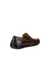 Men's ECCO® Classic Moc 2.0 Leather Moccasin - Brown - Back