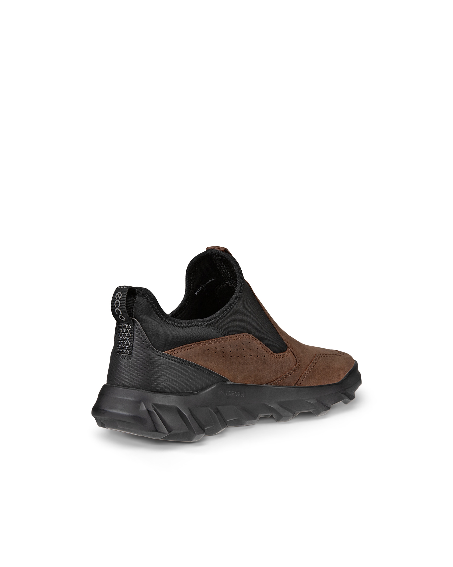 ECCO® MX Low baskets de plein air sans lacet pour homme - Brun - Back