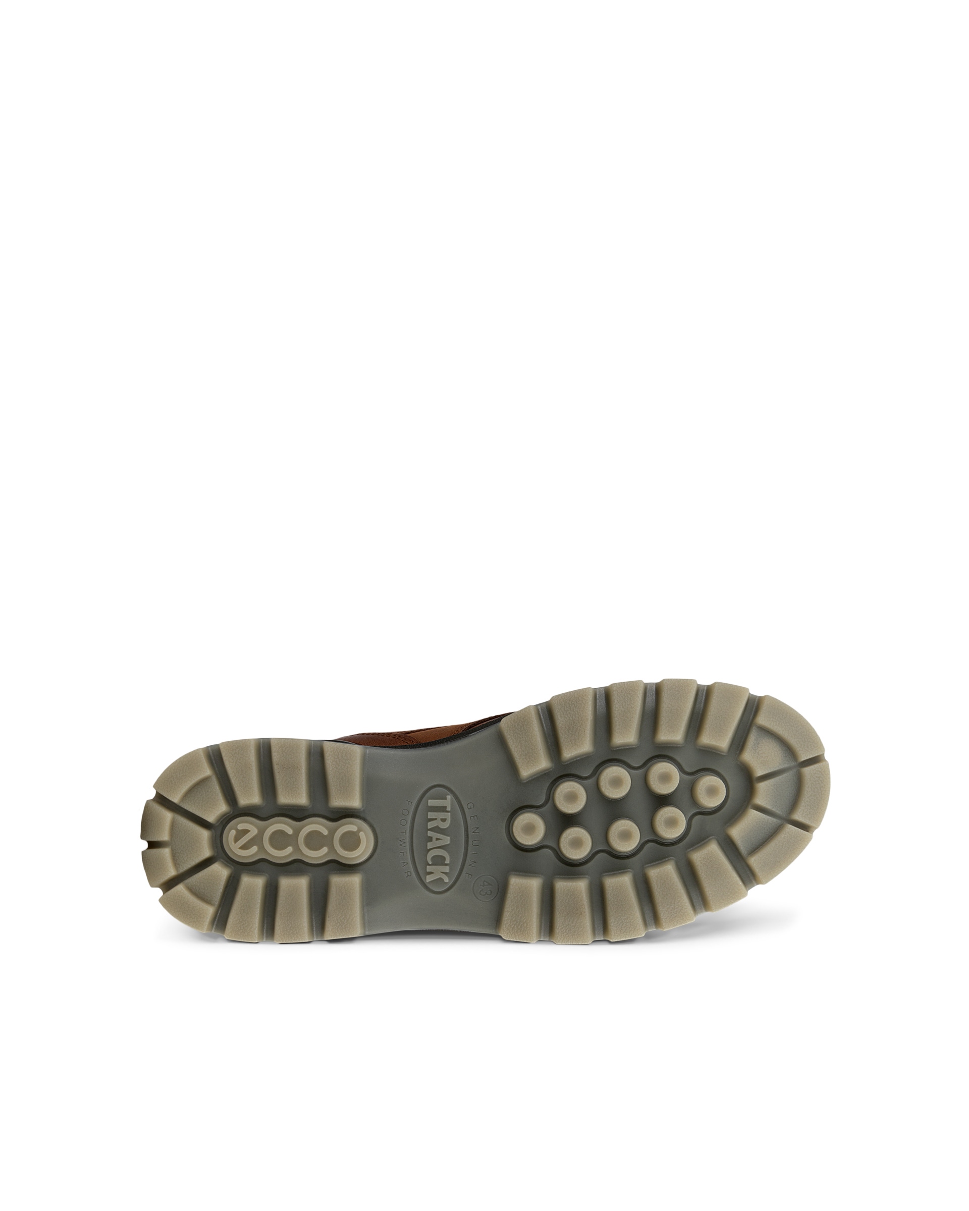 ECCO Track 25 Mens Waterproof Leather Boots - Brown - Sole