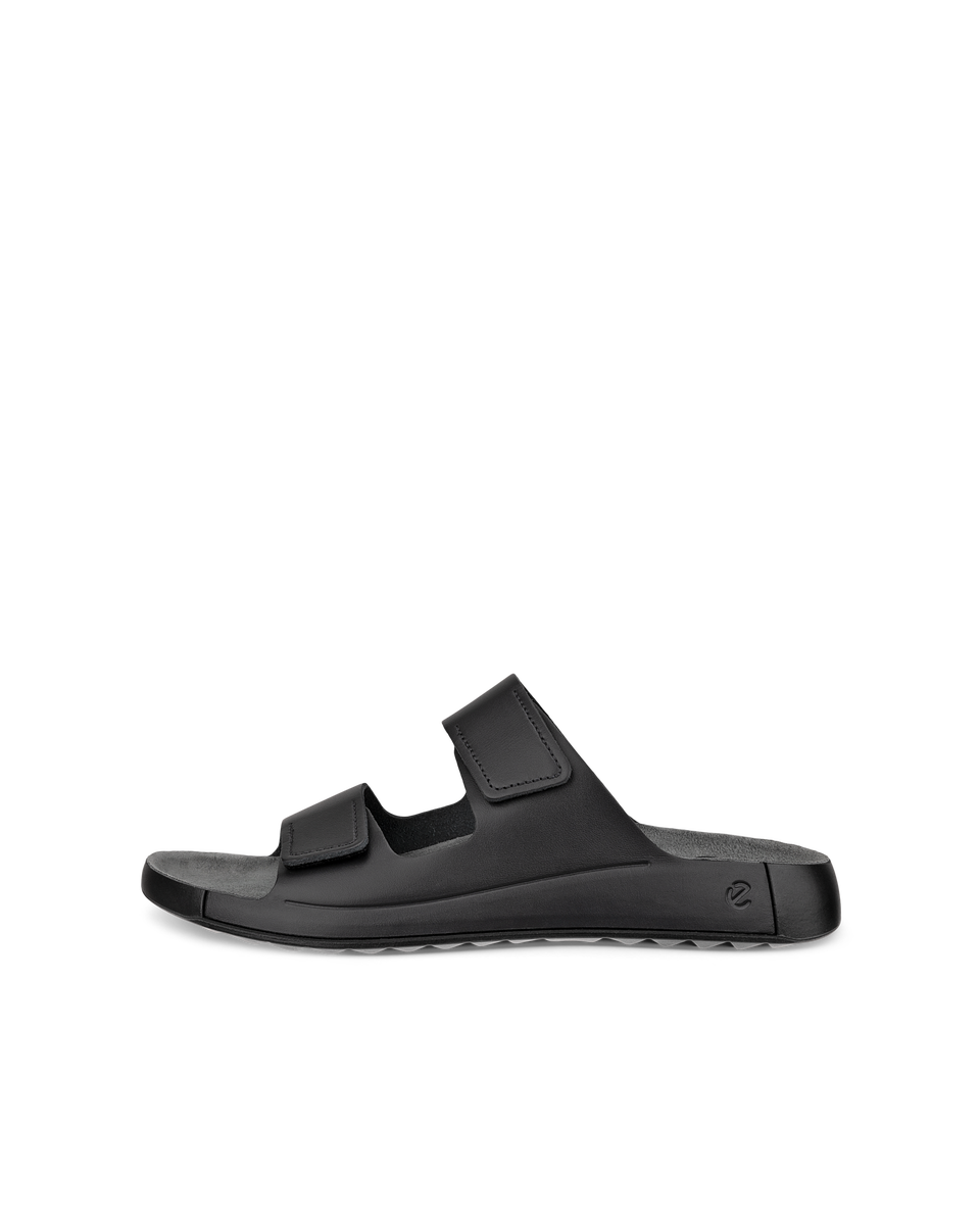 ECCO Men's Cozmo Slide Sandal - Black - Outside