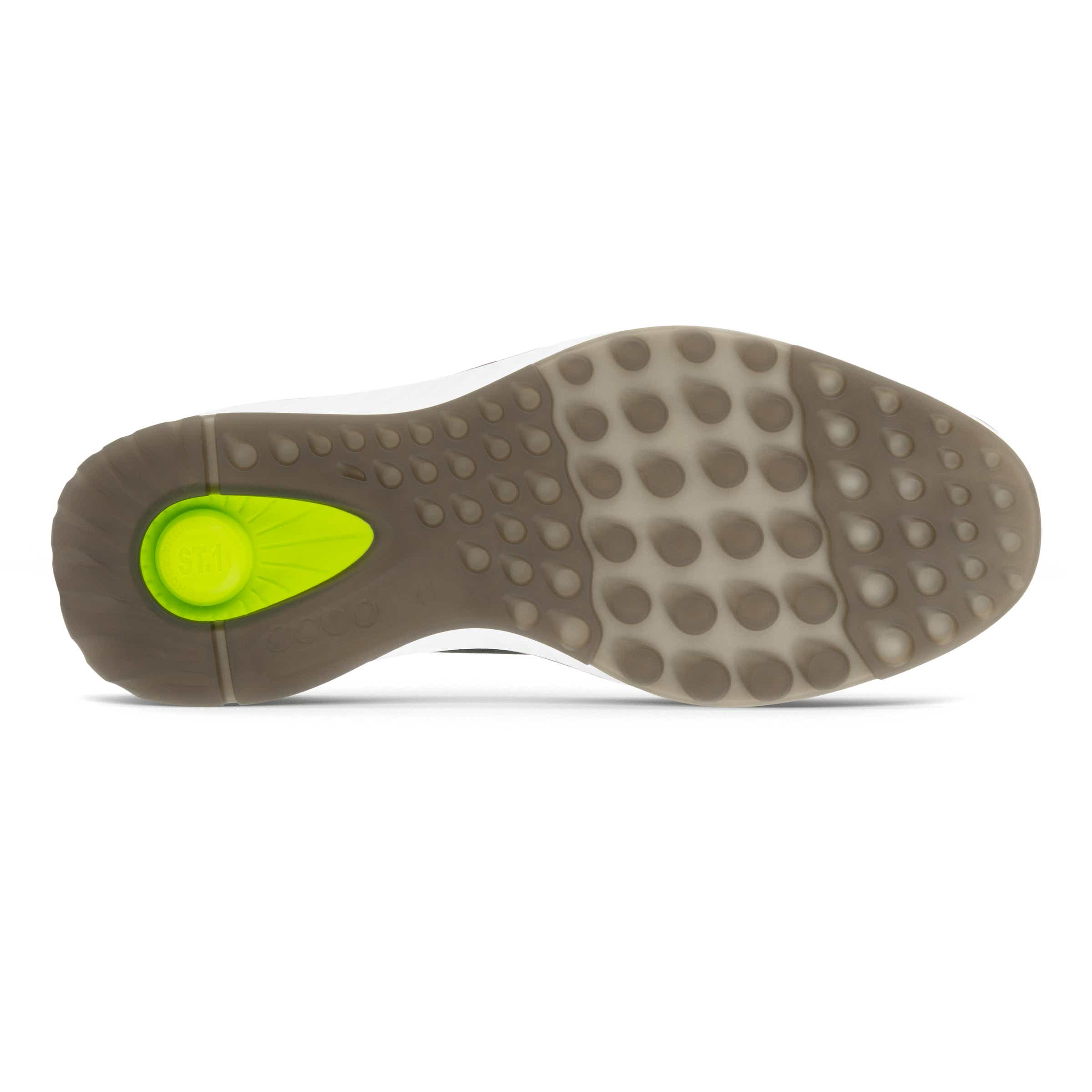 ECCO ST.1 Hybrid メンズ ヌバックダービーシューズ - ブラック - Sole