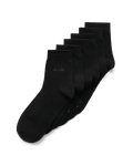 ECCO Classic Ankle-cut 3-pack Ankle Socks White - Black - Main