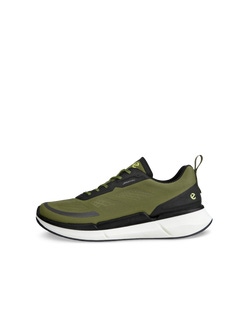 Men's ECCO® BIOM 2.2 Low Breathru Textile Sneaker - Green - Outside