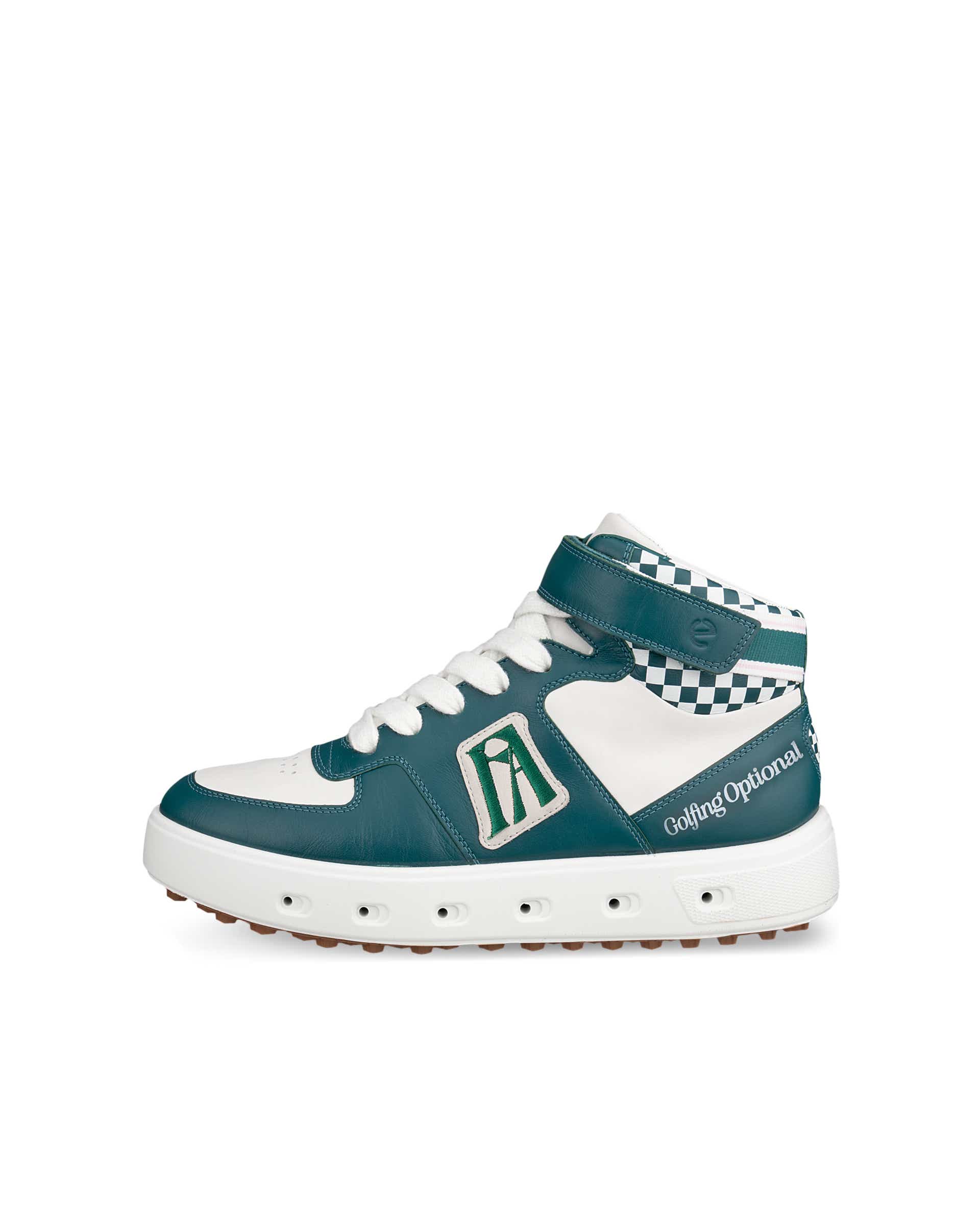 ECCO W Golf Street 720 Mid-Cut - Blanco - Outside