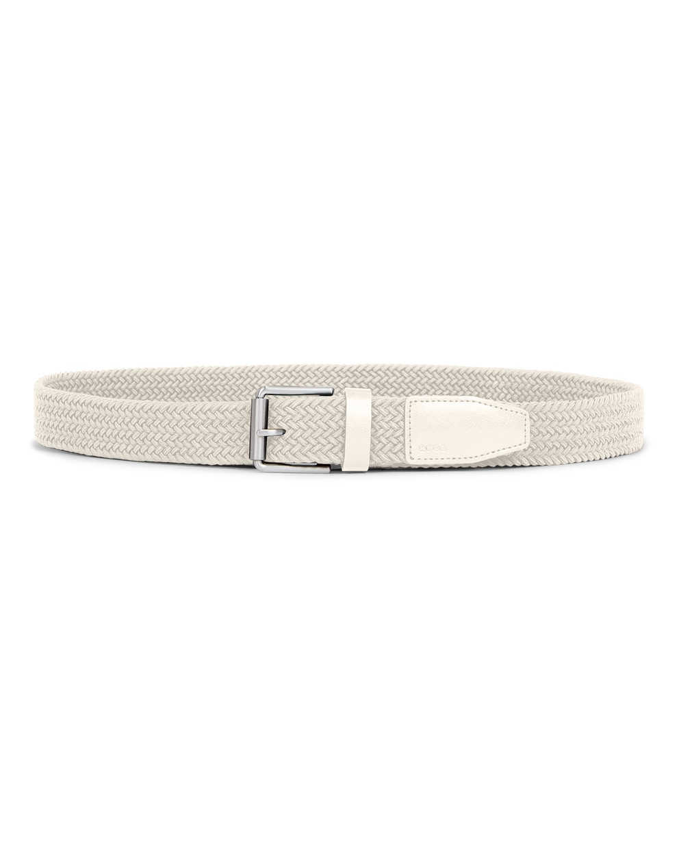 ECCO BRAIDED FORMAL BELT - Beige - Main