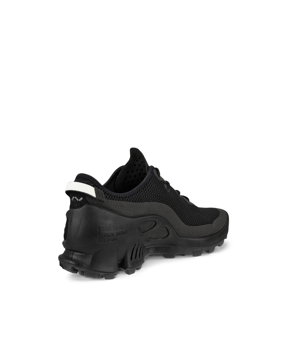 Men's ECCO® BIOM C-Trail Textile Sneaker - Black - Back