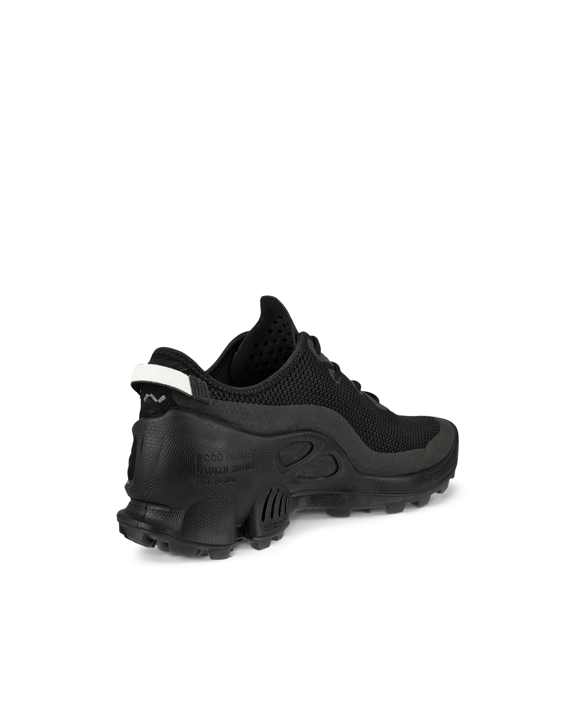 Men's ECCO® BIOM C-Trail Textile Sneaker - Black - Back