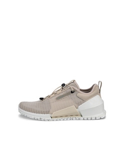 Women's ECCO® Biom 2.0 Textile Sneaker - Beige - Outside