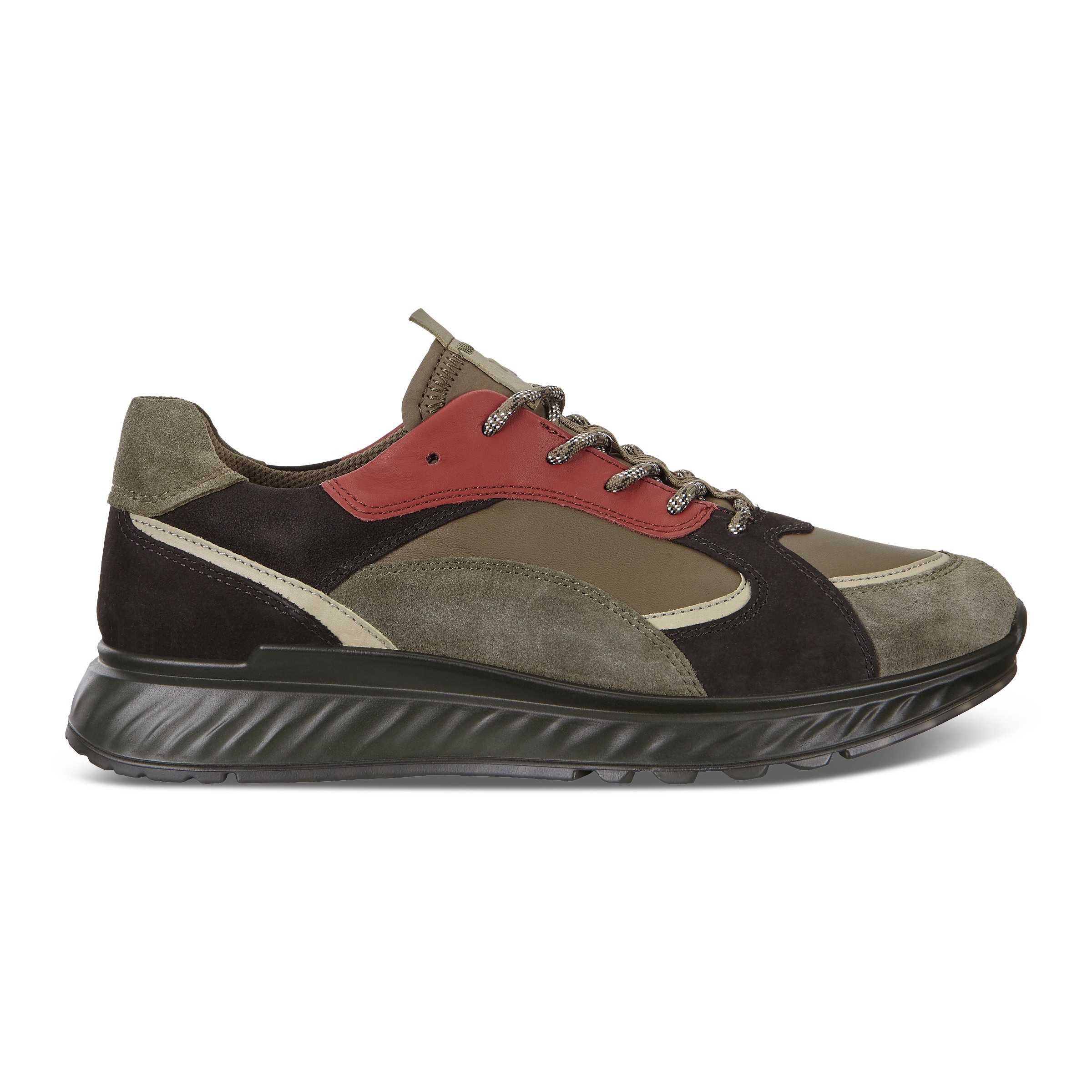ECCO ST.1 Men's Layered Sneakers - Green - Outside