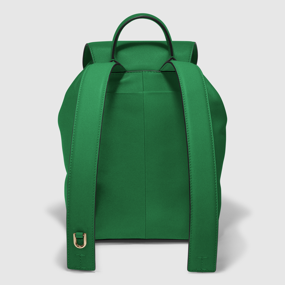 ECCO PILLOW DRAWSTRING BACKPACK - Green - Back