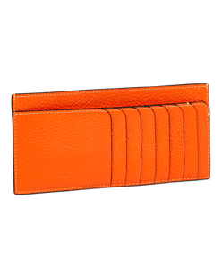 ECCO® petit portefeuille en cuir pour femme - Orange - Main