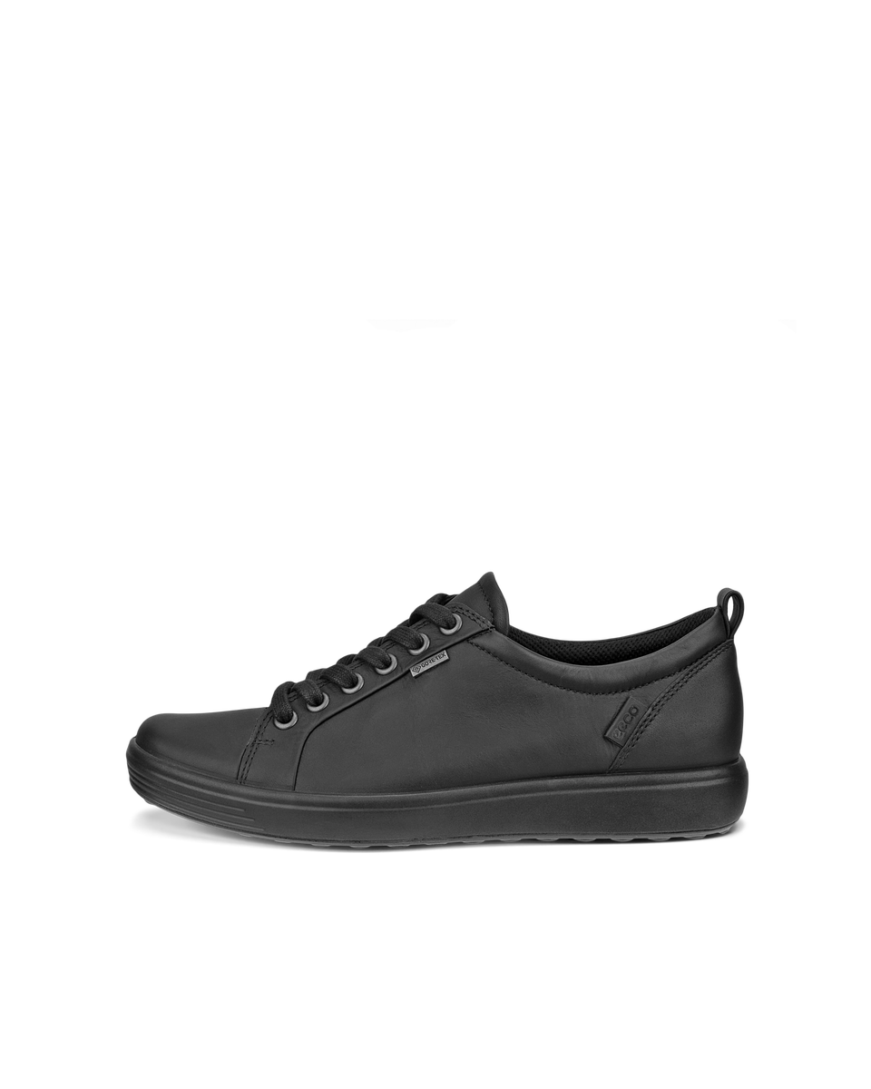 ECCO Women's Soft 7 Waterproof Shoes - Black - Outside