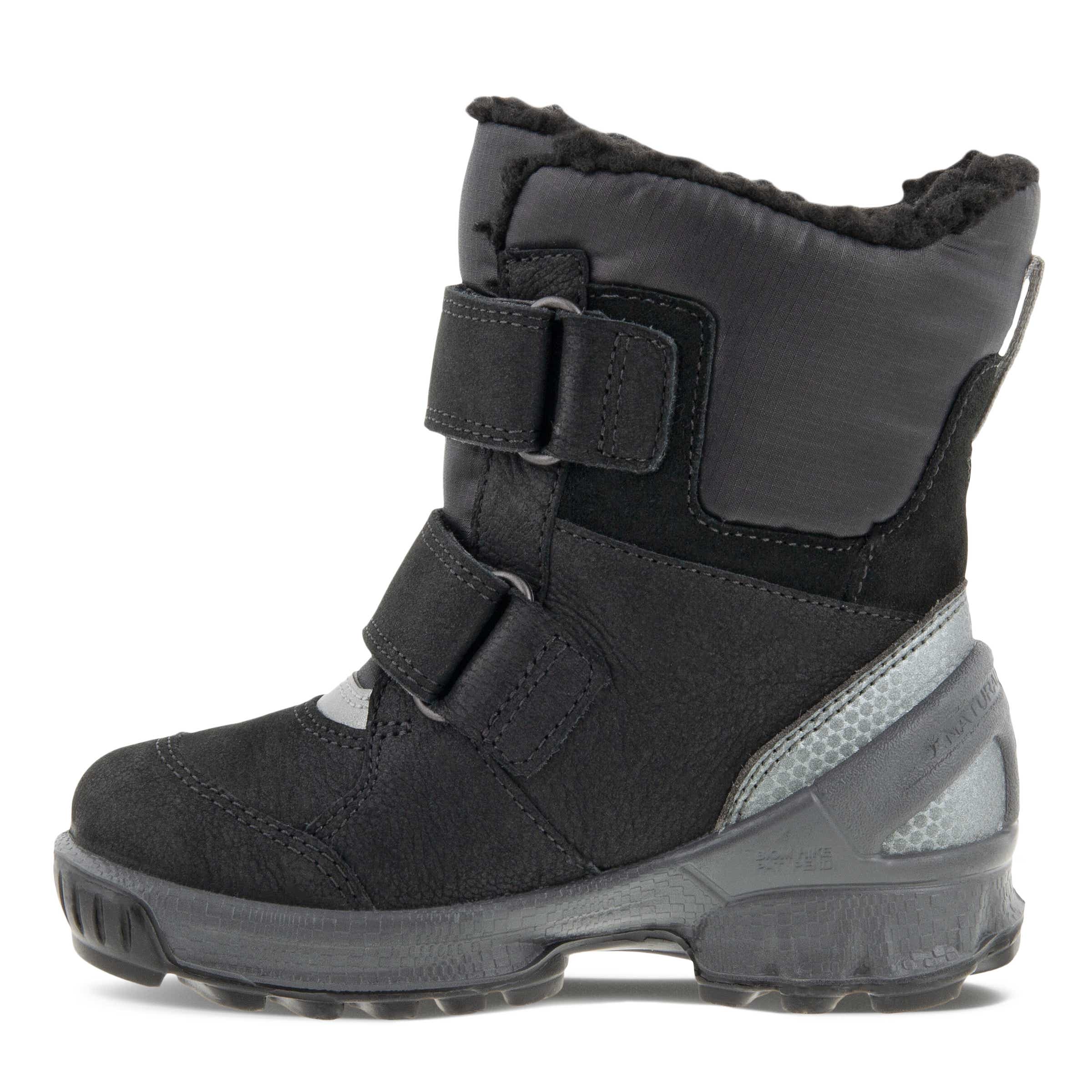 Botines de invierno de nobuk Gore-Tex ECCO® Biom Hike para niño/a - Negro - Inside
