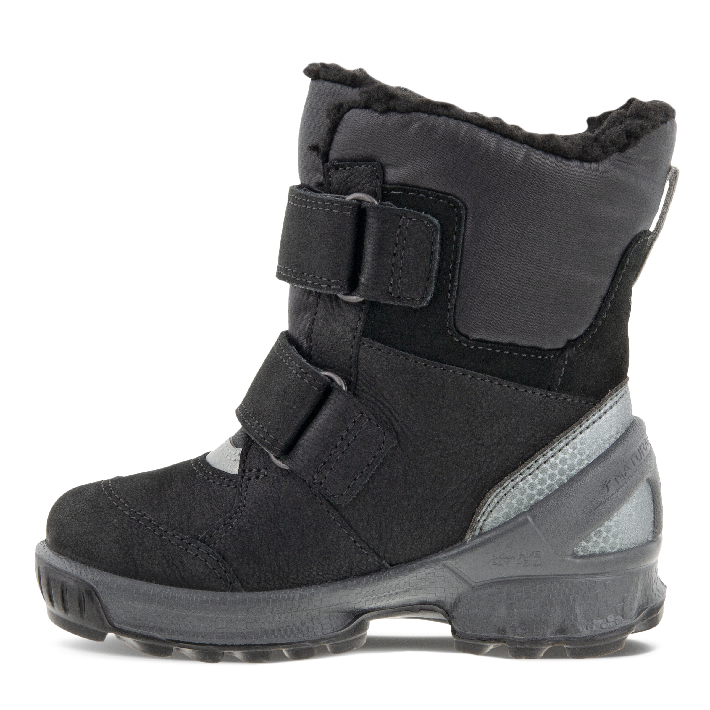 Botines de invierno de nobuk Gore-Tex ECCO® Biom Hike para niño/a - Negro - Inside