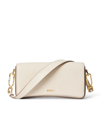 ECCO Pinch Small Pebbled レザーショルダーバッグ - Beige - Main