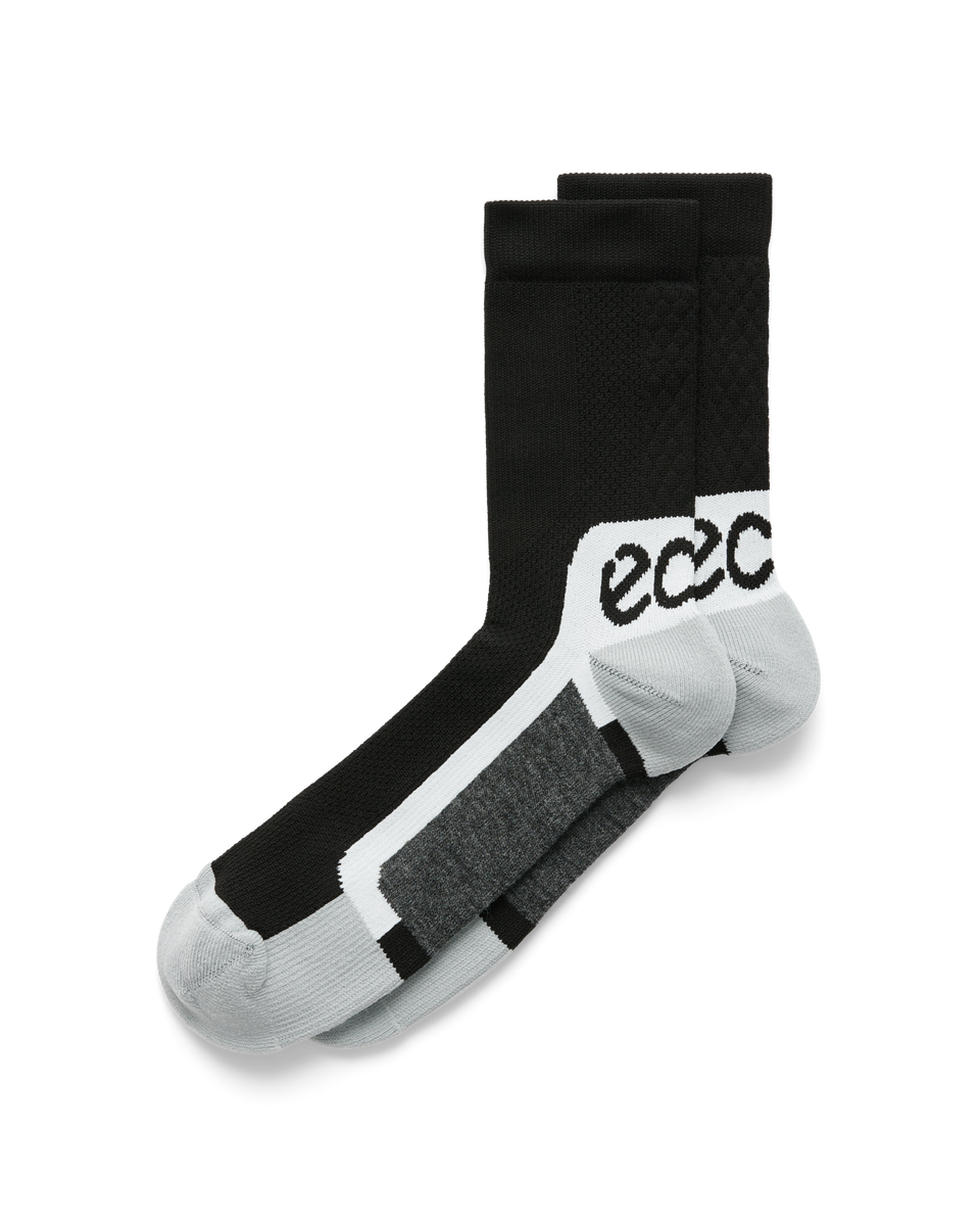 ECCO® Tech funktsionaalsed keskmise lõikega sokid unisex - Must - Main