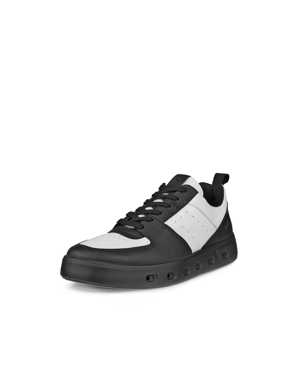 ECCO® Street 720 baskets en cuir Gore-Tex pour homme - Noir - Main