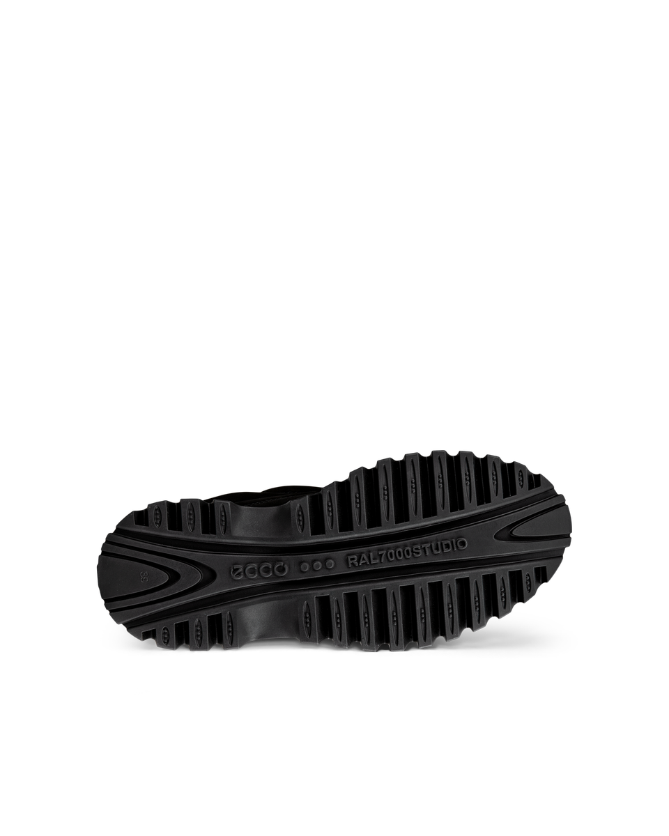 Zapatillas de nobuk ECCO® Street Ace RAL7000 para mujer - Negro - Sole