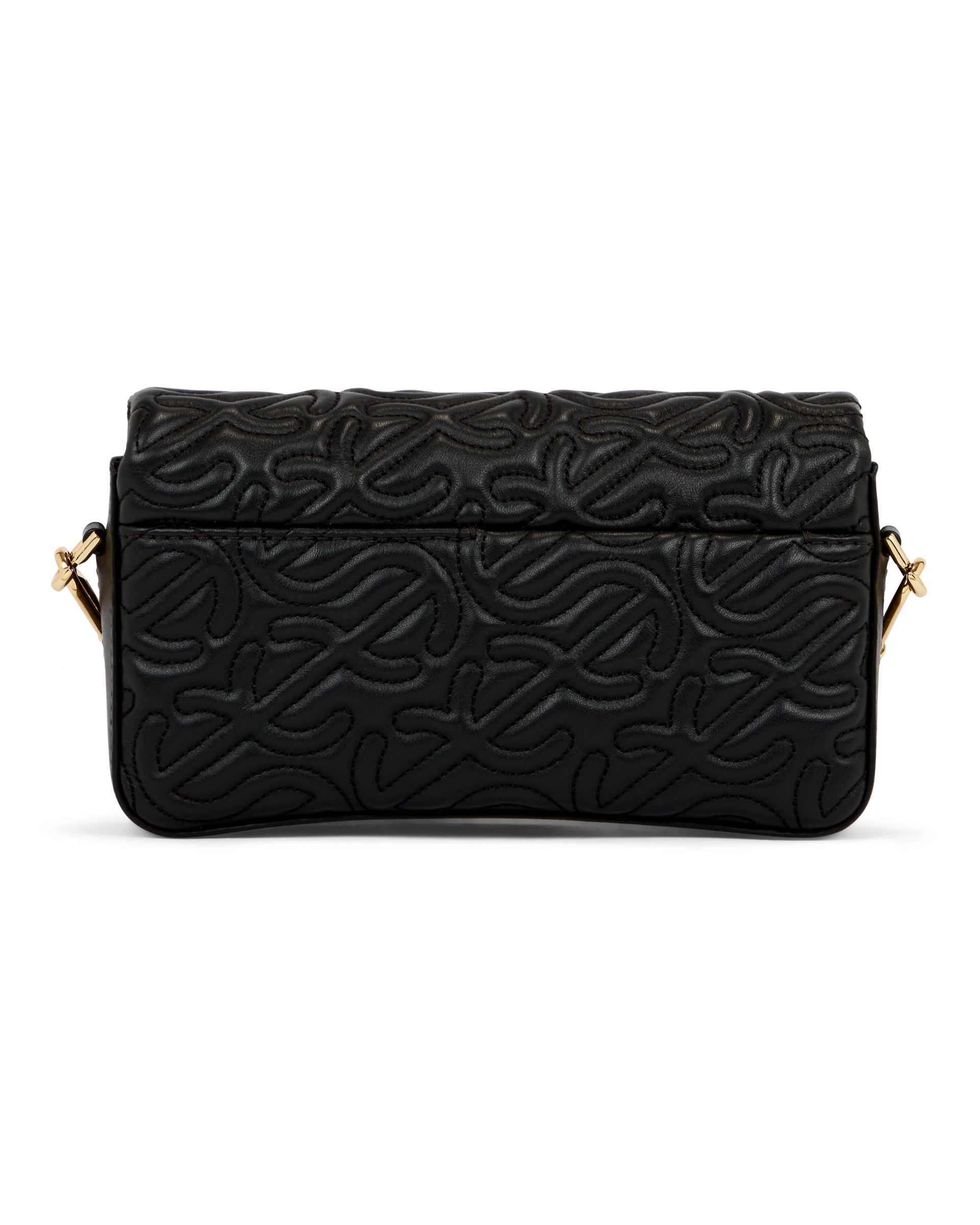 ECCO PINCH S QUILTED WAVE - Noir - Back