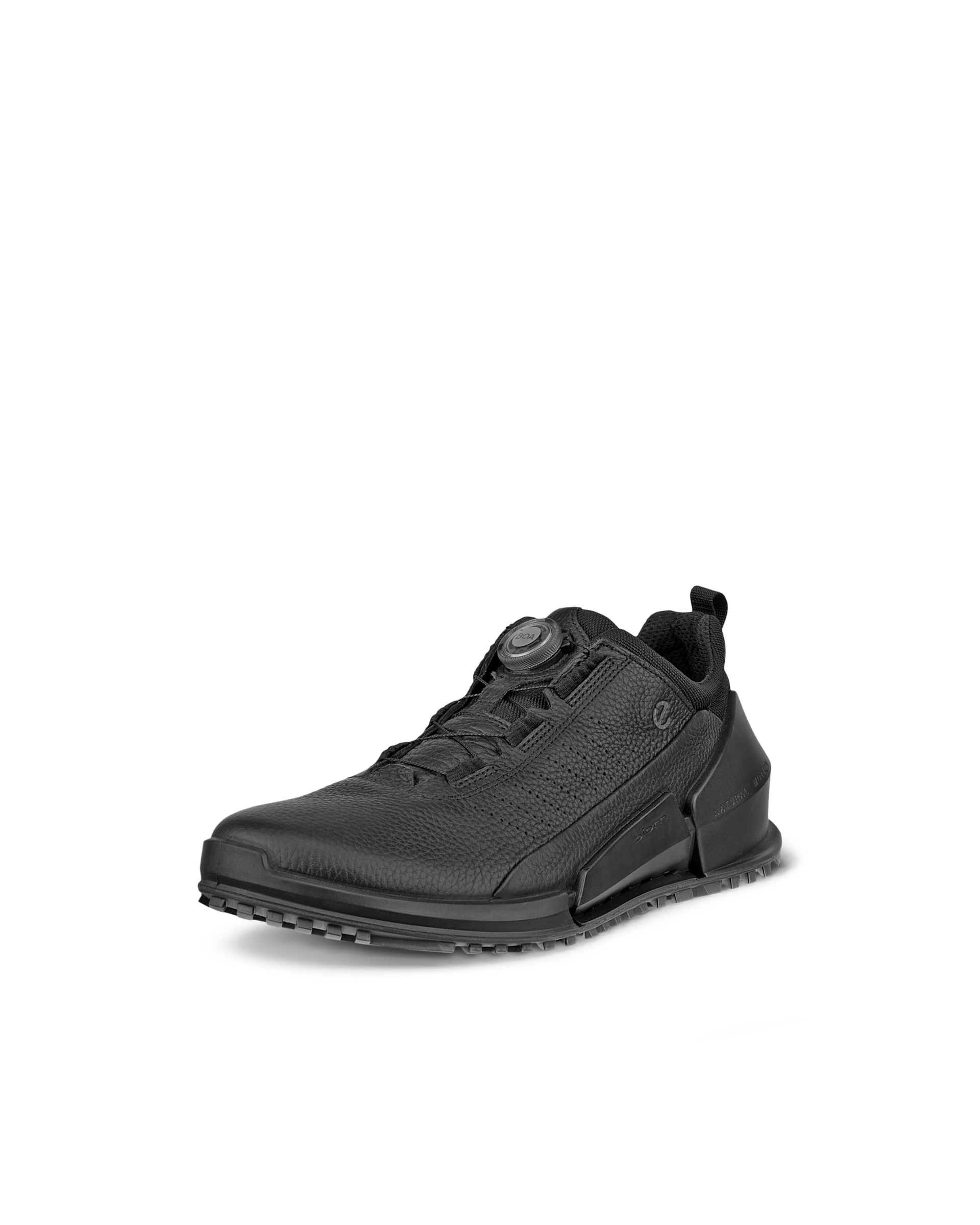 남성 ECCO® Biom 2.0 가죽 트레이너 - Black - Main