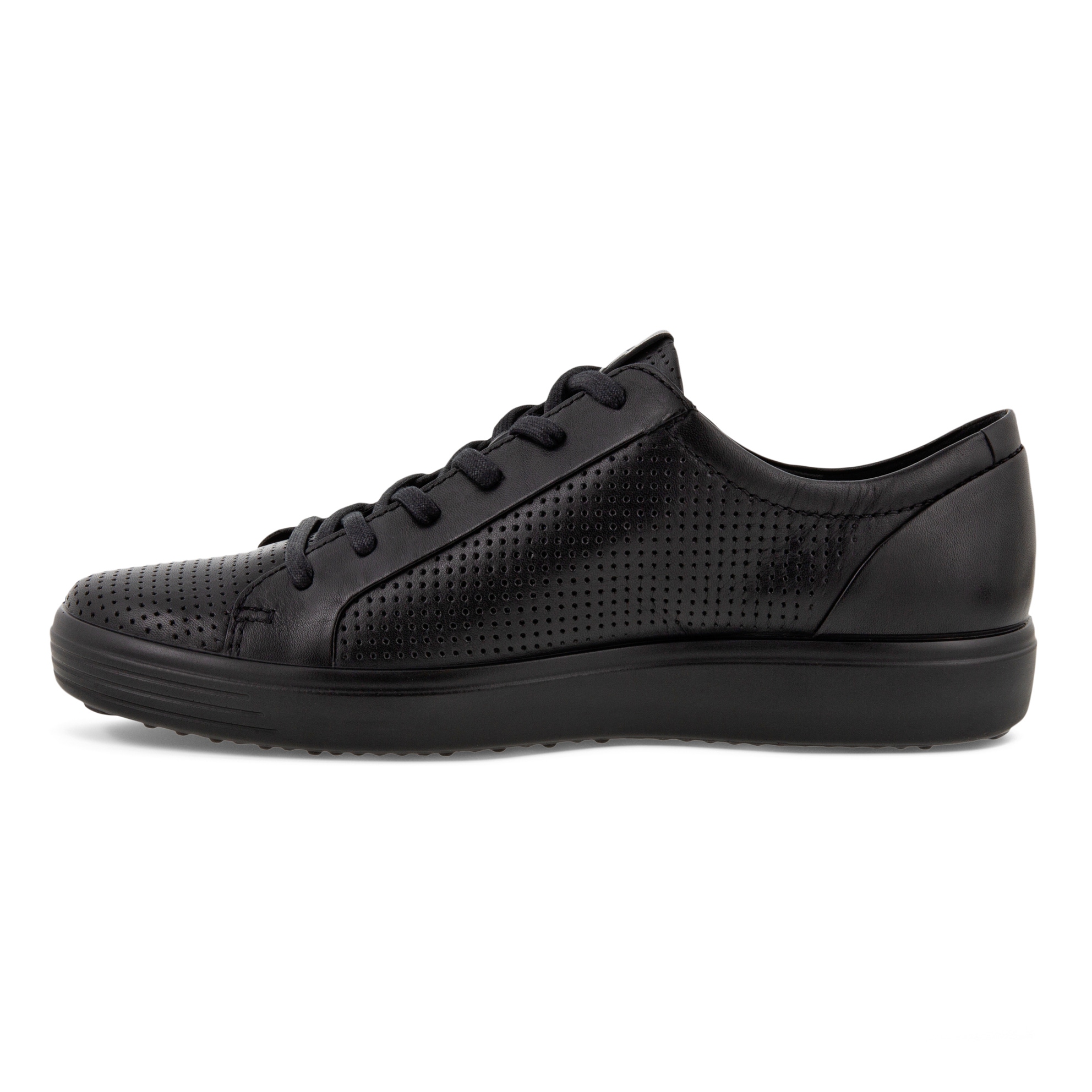 ECCO SOFT 7 M Laced Shoes - Black - Inside