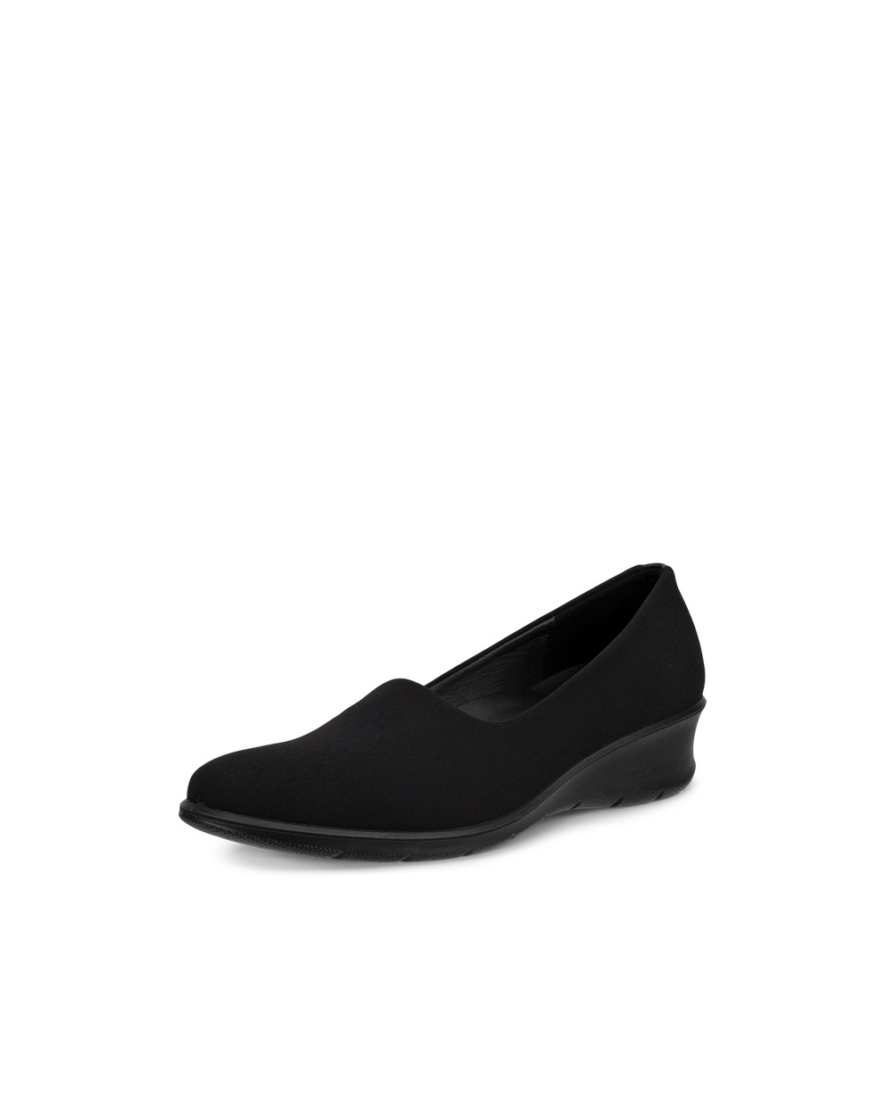 Women's ECCO® Felicia Textile Stretch Slip-On - Black - Main