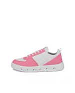 ECCO Street 720 Womens Waterproof Sneakers - Red - Outside