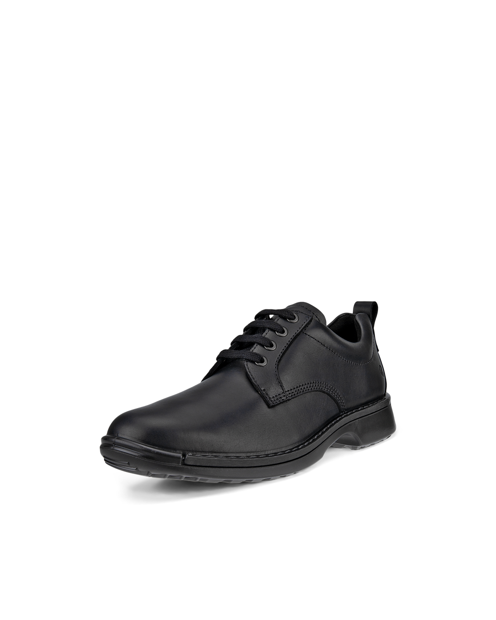 Men's ECCO® Fusion Leather Derby Shoe - Black - Main