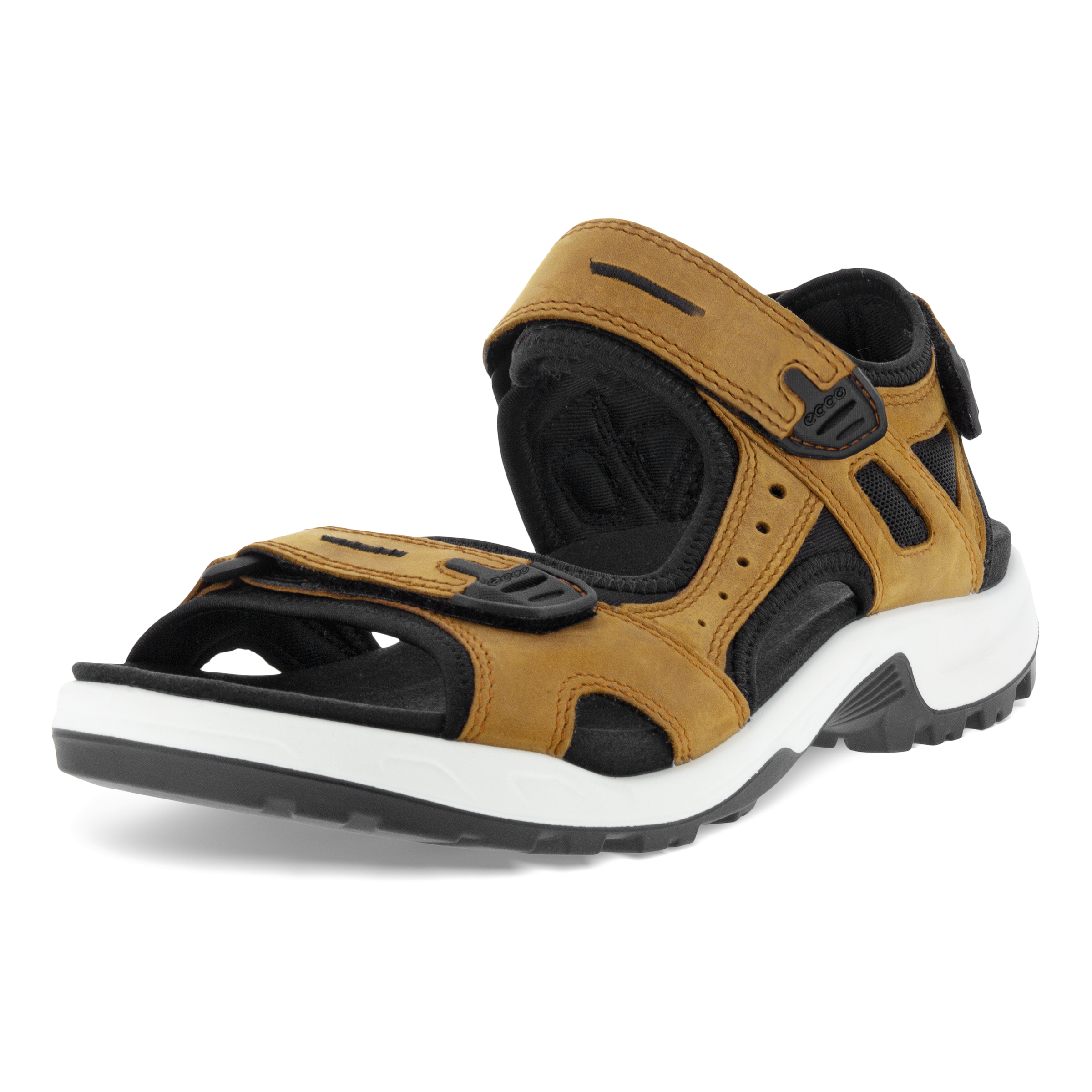 Ecco sandals cheap mens yellow