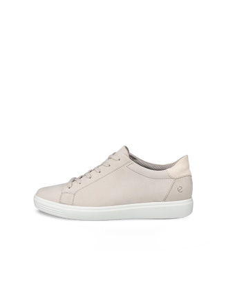 Women's ECCO® Classic Nubuck Sneaker - Grey - Outside