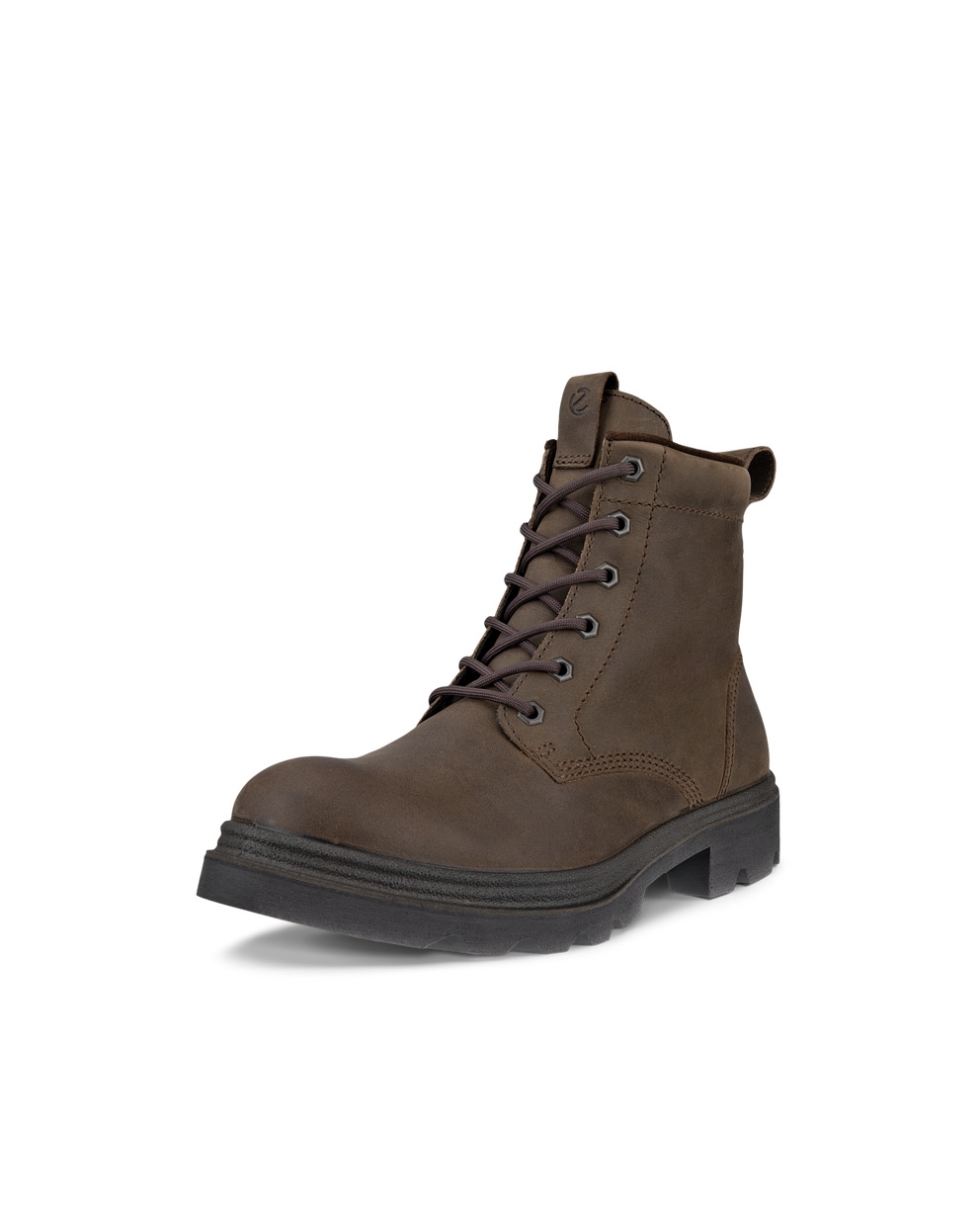 Botas de nobuk con cordones ECCO® Grainer para mujer - Marrón - Main