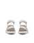 Women's ECCO® Flowt Wedge LX Leather Sandal - White - Front pair