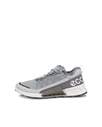 Men's ECCO® BIOM 2.1 X Country Textile Trail Running Shoe - Grey - Outside