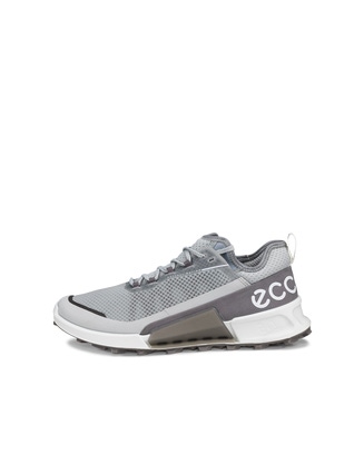 Men's ECCO® Biom 2.1 X Country Textile Trail Running Shoe - Grey - Outside