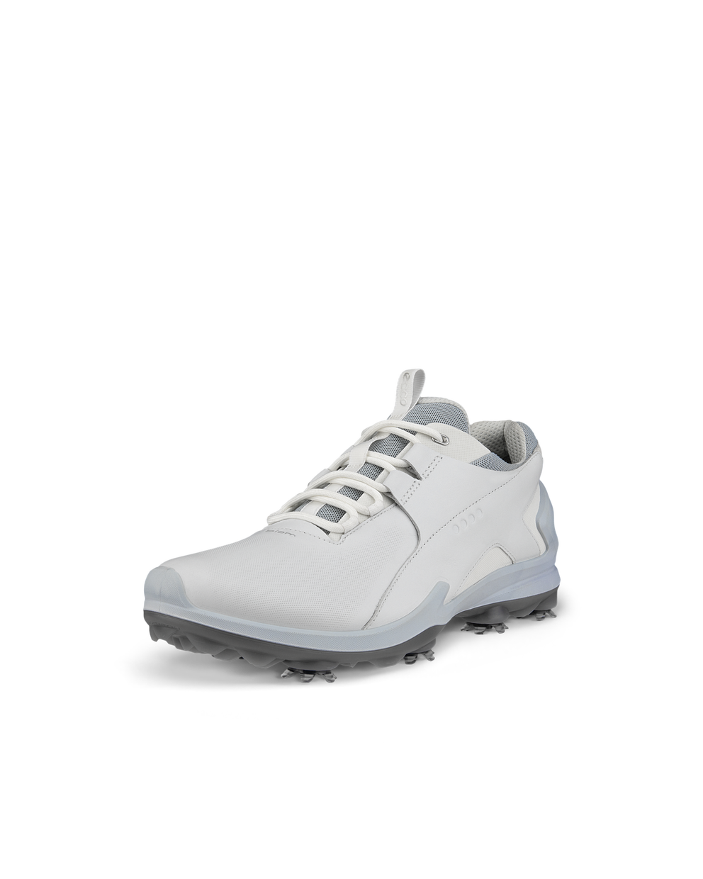 Men's ECCO® Golf BIOM Tour Leather Waterproof Spikes Shoe - White - Main