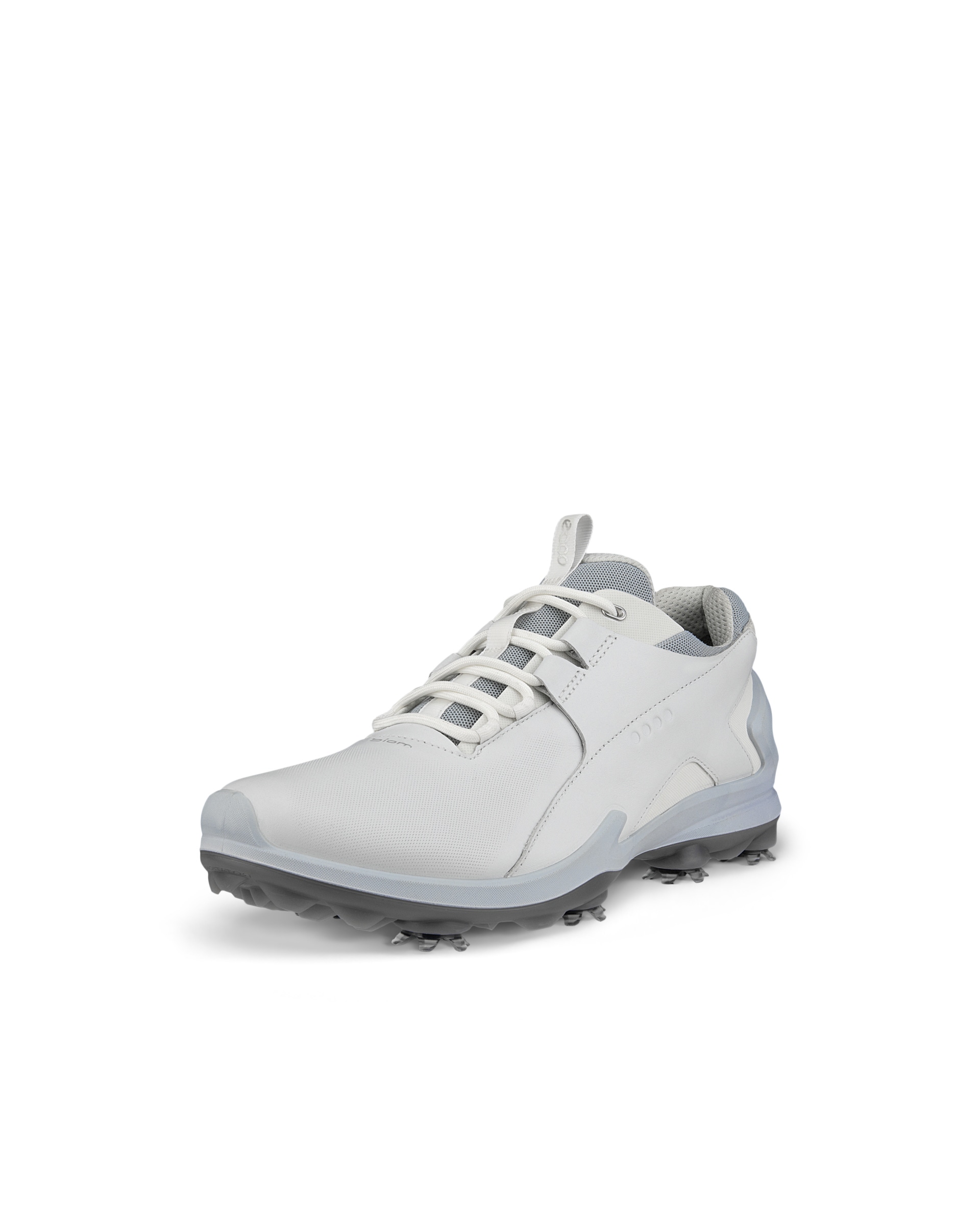 Men's ECCO® Golf Biom Tour Leather Waterproof Spikes Shoe - White - Main