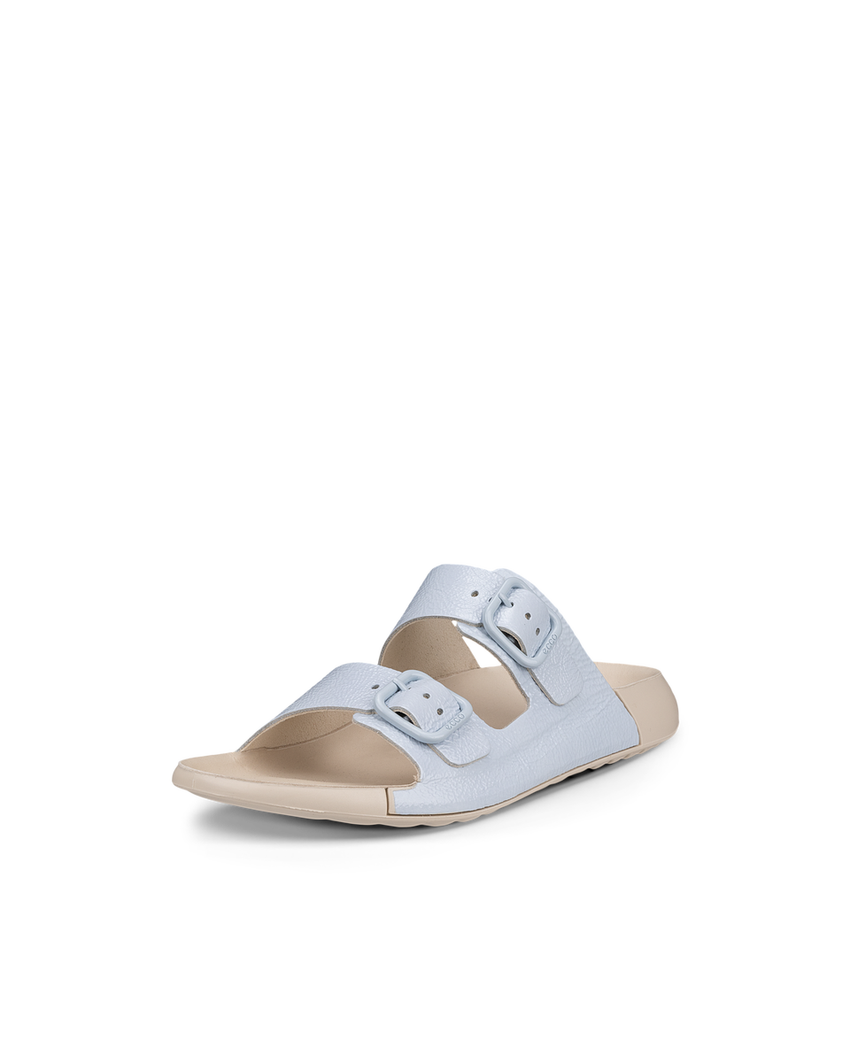 ECCO® Cozmo rihmadega nahast sandaalid naistele - Sinine - Main