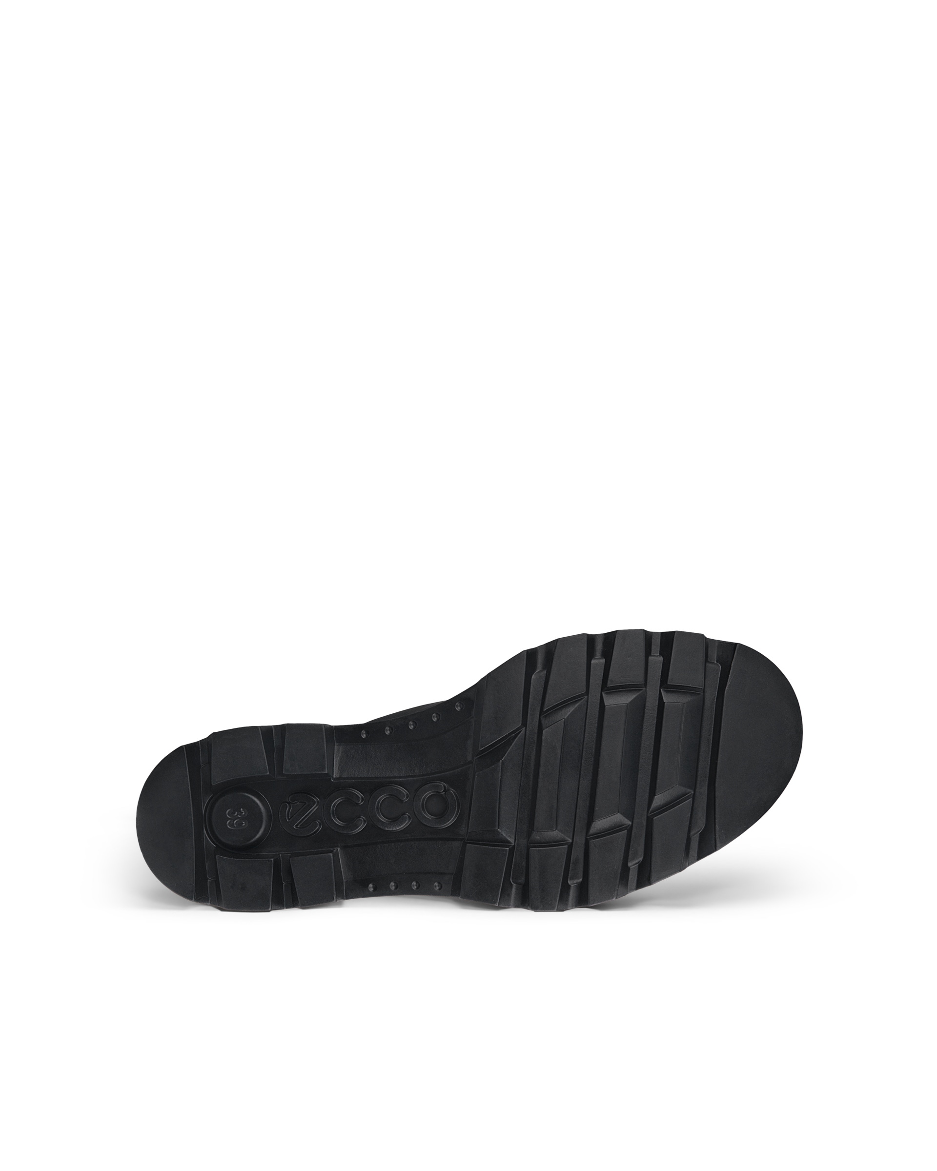 Mocasines de piel ECCO® Grainer para mujer - Negro - Sole